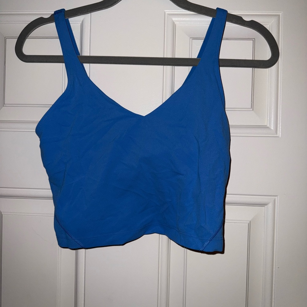 lululemon athletica Blue Tank Top